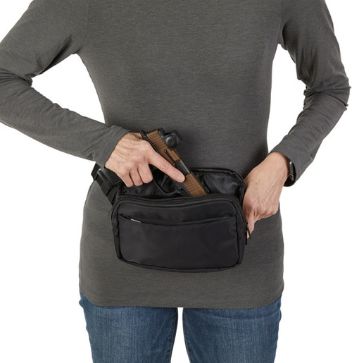 US Peacekeeper Sidekick Pack Black W/ Pocket For Micro Gun