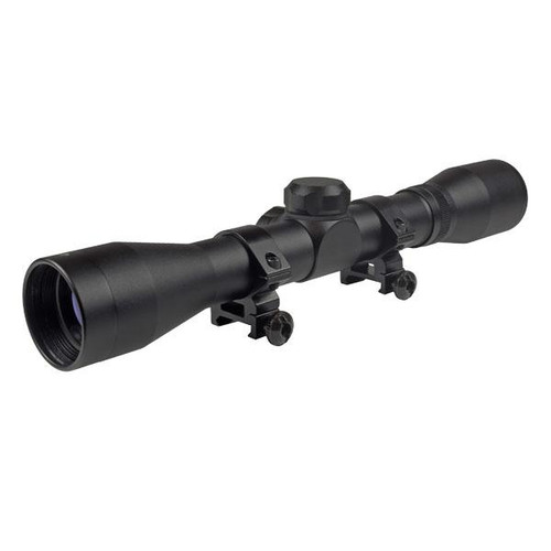 Truglo Scope Buckline Rifle 4x32mm Duplex Reticle Black