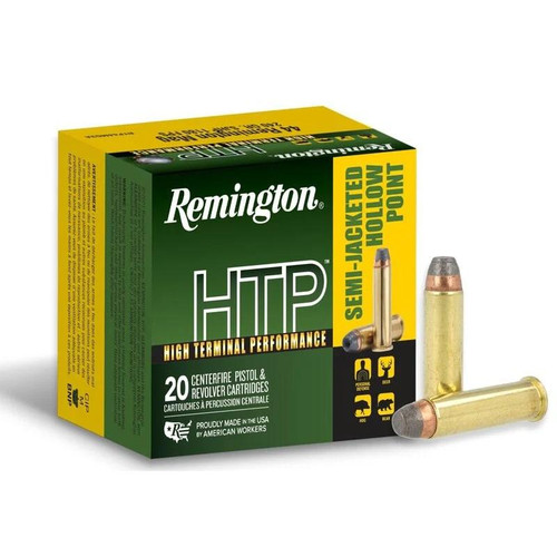 Remington HTP Handgun Ammunition .44 Rem Magazine 240gr Sjhp 20/ct