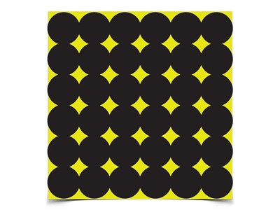 Shoot&bull;n&bull;c&reg; Self-adhesive Targets - 12 Sheets, 432