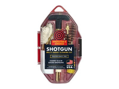 Multi-gauge Shotgun Cleaning Kit - Red, 12 & 20 Gauge