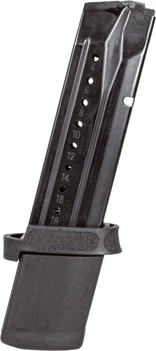 S&W Magazine M&P9 23-Round With Adpter Black Aluminum