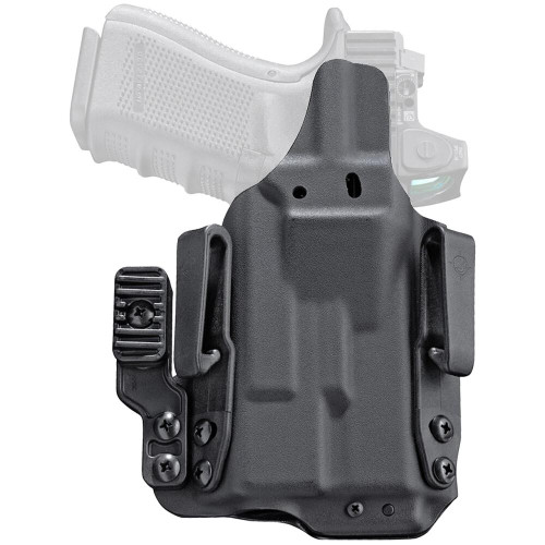 Mission First Tactical Pro Series IWB Light Holster for Springfield Hellcat with TLR-6 Black Ambidextrous