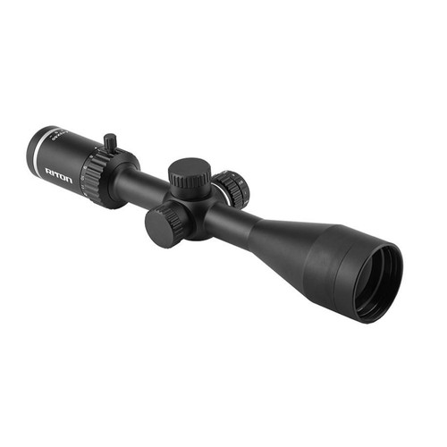 Riton 1 Primal Rifle Scope 4-12x50 1" SFP RDH Reticle Illum Black