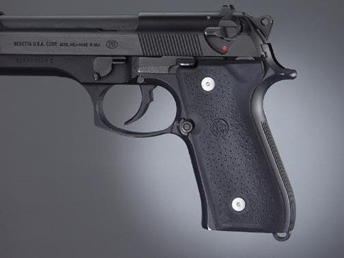 Hogue Beretta Grips 92/96 Series Rubber Panels