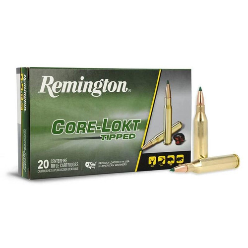 Remington Core-Lokt Tipped rifle Ammunition 360 Buckhammer 180gr PT 20/ct