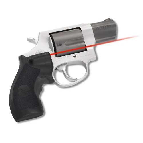 Crimson Trace Red Revolver Lasergrip Taurus Small Black - LG-185