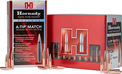 Hornady Bullets 375 CAL .375 390gr A-Tip 25-Count 10BX/CS