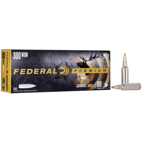 Federal Premium Vital-Shok Rifle Ammunition .300 WSM 180 gr TBT - 20/ct