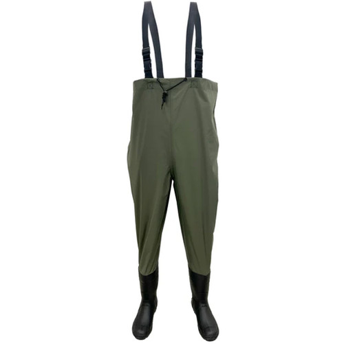 Frogg Togg Cascades v3 Lug Sole Chest Wader Forest Green Size 11
