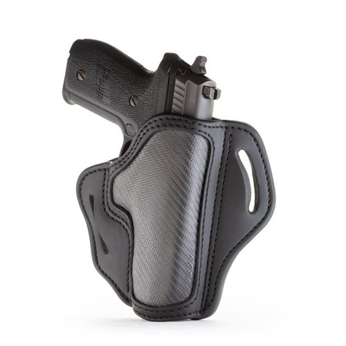 1791 Gunleather Project Stealth Open Top Belt Holster Black Right Handed - SNOCFBH23SBLR