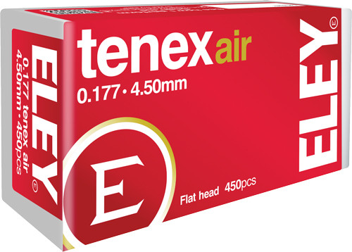 Eley Tenex AIR Pellets 177 4.50MM 8.2 Grains 450-PACK