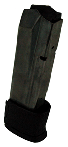 S&W MAGAZINE M&P45 14RD W/FINGER EXTENSION BLACK