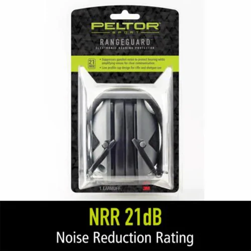 Peltor Sport RangeGuard Electronic Ear Muffs 21dB Gray - RG-NS-8