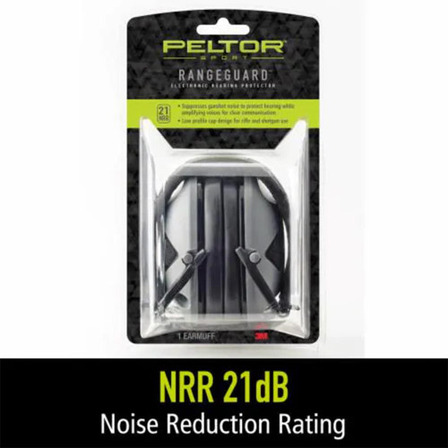 Peltor Sport RangeGuard Electronic Ear Muffs 21dB Grey