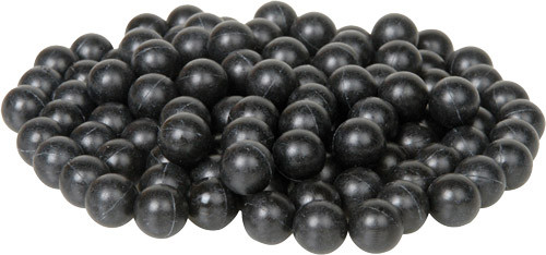 Umarex T4E P2P 50 CAL Rubber Ball Black 250-PACK