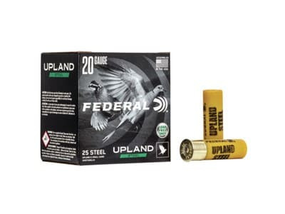 Upland Steel Shotshells - 20 Gauge, 2 3-4", Oz, 7.5 Shot, 25-bx