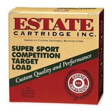 Estate Cartridge Super Sport Shotshells 12 ga 2-3/4" 1 oz #7.5 25/ct