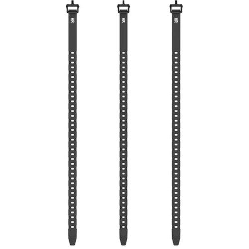 Half Rack Quick Strap 24 in. 3 pk. Black
