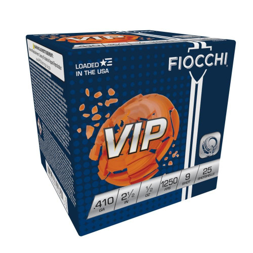 Fiocchi Premium Target Loads .410 ga 2 1/2" 1/2 oz #9 25/ct