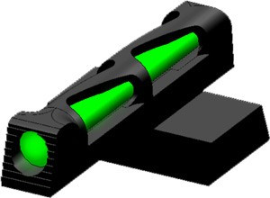 Hiviz Litewave Front Sight For Springfield 1911 Except GI/MIL