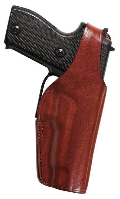 Bianchi 19L Thumbsnap Belt Holster Size 19 Open Bottom Style & Loop Mount Type - 17632