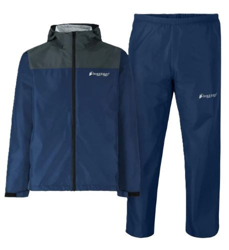 Frogg Toggs Men's Vapor Rain Suit Blue & Gray SM/MD