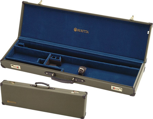 Beretta Luggage Case For O/U Shotguns Canvas/Leather Loden