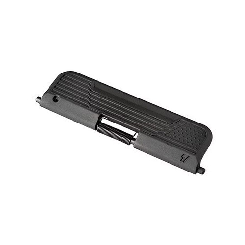 Strike AR-15 Ultimate Dust Cover Black Flag Design .223 / 5.56 - SIARUDCEFLAG223BK