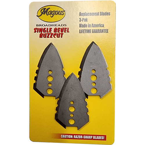 Magnus Single Bevel Buzzcut Rep Main Blade 125 gr.