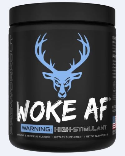 Bucked Up Pre-Workout Woke AF Blue RAZ 30 Servings