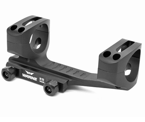 Warne Mount Skel 34MM MSR 20MOA Black