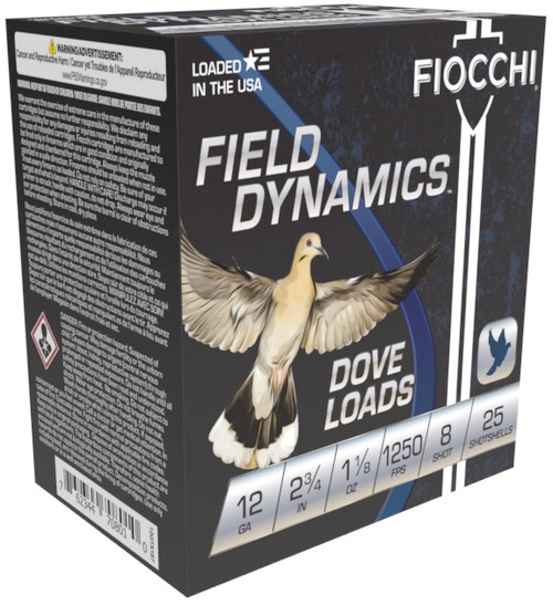 FIO FIELD DOVE 12GA 2.75 #8 1 1/8 25/10