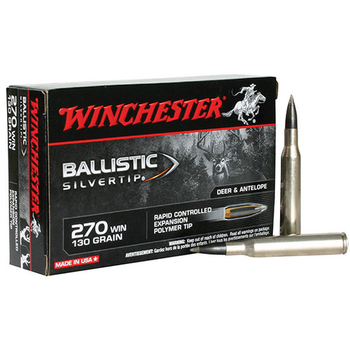 WIN BALLISTIC SILVERTIP 270WIN 130GR BST 20/10