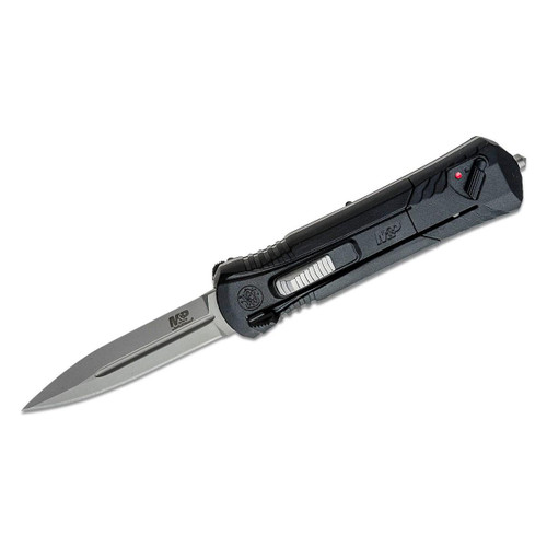 Battenfeld Knives S&W MPOTF10 OTF Assisted Knife 3 1/2" Spear Point Blade Black