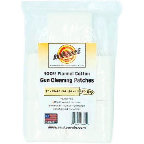 Rusteprufe 3" Flannel Cotton Cross Woven Patches 250-Count