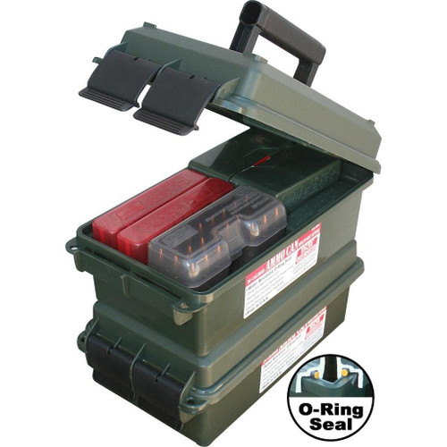 Mtm Molded Ammo Can 30 Caliber Forest Green - AC30C-11