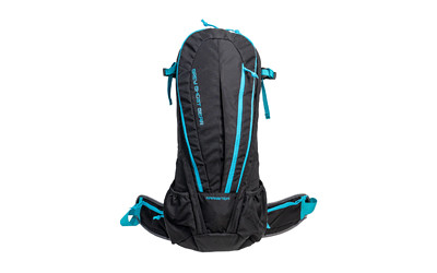 Grey Ghost Gear GGG Apparition Solid Black W/Cyan Zips