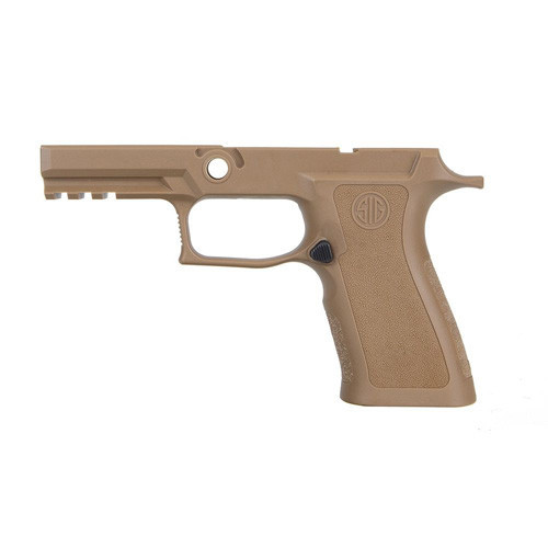 SIG Sauer P320-XCARRY Grip Module - Coyote Brown 9MM/.40/.357 Medium (Magwell Weight Compatbile)