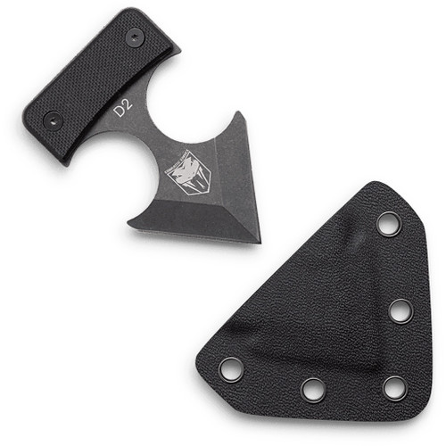 CobraTec Defender D2 Knife Fixed Blade Black - DD2