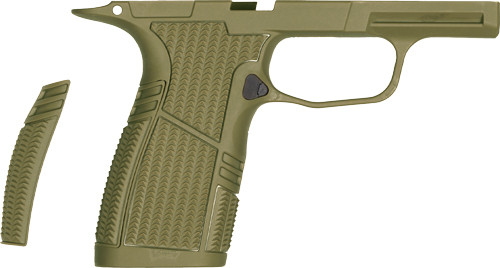 Tyrant CNC SIG P365 Grip Module Snub Size OD Green