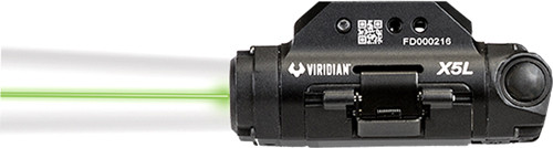 Viridian Laser/Light X5L Green GEN3 UNI Rail Mount W/ECR