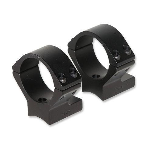 Talley Mounting Systems Lightweight Alloy Scope Mounts Black 30mm Low Ruger - 730725
