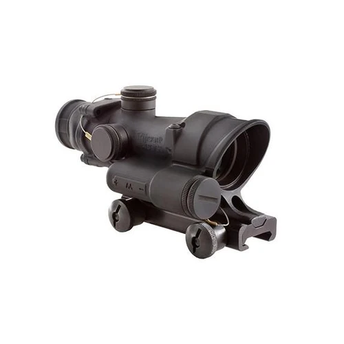 Trijicon 4x32 ACOG LED Battery Illuminated Red .223 Chevron Reticle W TA51 Mount - TA02-D-100393