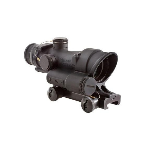 TrijiconInc. Trijicon 4x32mm ACOG LED Battery Illuminated Red .223 Chevron Reticle w TA51 Mount