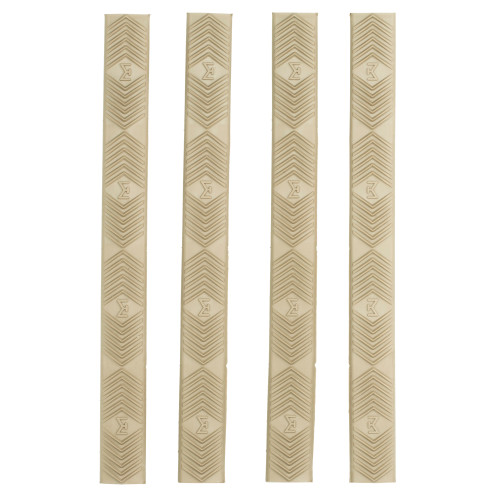 Ergo Wedgelok MLOK RL CVR 4PK FDE