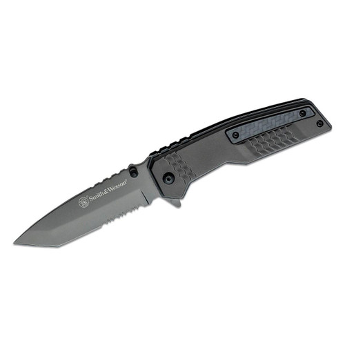 Battenfeld Knives S&W Spec Ops Carbon Folding Knife 3 1/2" Blade Black