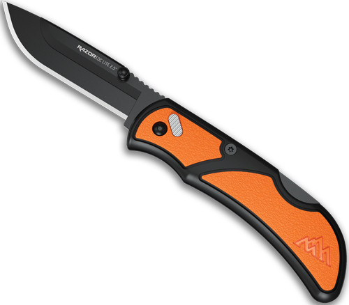 Outdoor Edge Razor EDC Lite 2.5" Orange PMS 2 Black Blades