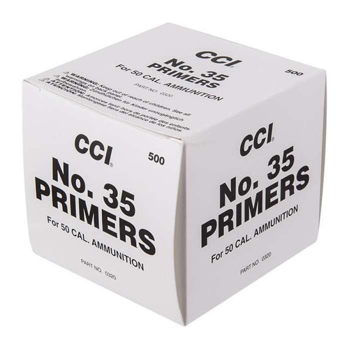 CCI Standard Primers #35 .50 Cal BMG 500 Count - 0320