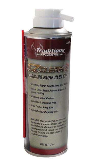 Traditions EZ Clean 2 Foaming Bore Cleaner 7 oz. Spray Can